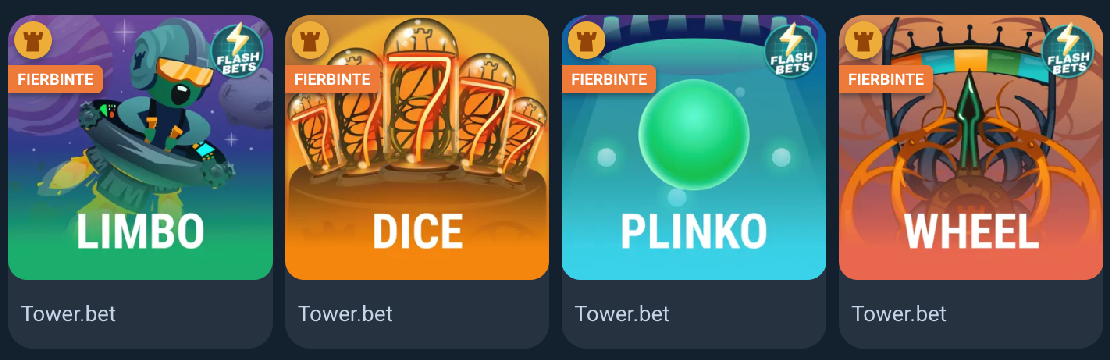 Tower.bet games